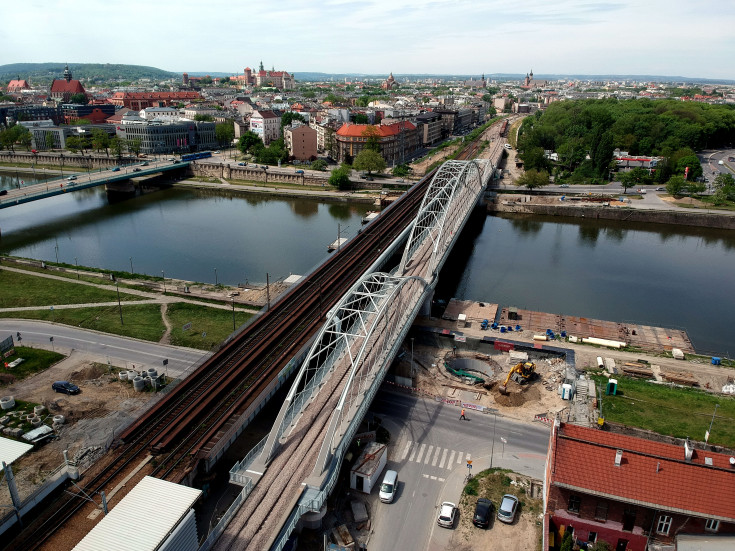 Kraków, E30, Kraków Główny Towarowy, Rudzice, nowa infrastruktura, otwarcie mostu kolejowego