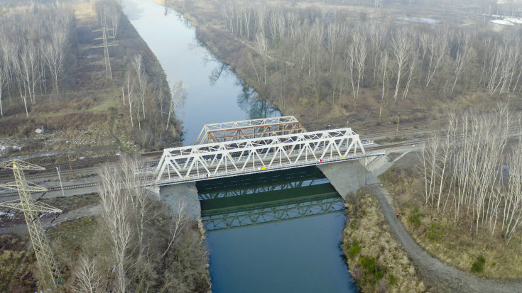 POIiŚ 2014-2020, most kolejowy, Toszek Północ, Rudziniec Gliwicki, Kanał Kędzierzyński