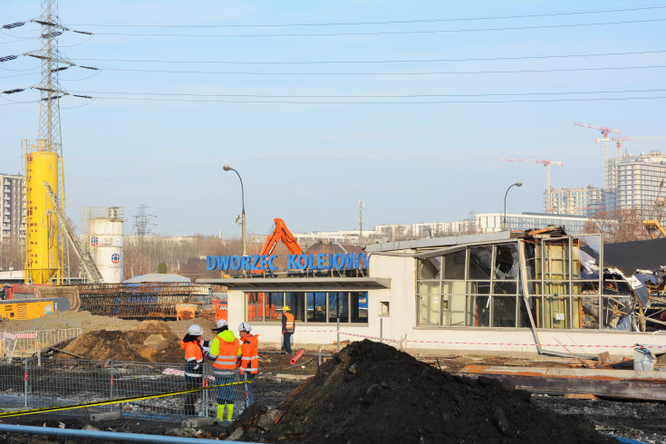 Warszawa Zachodnia, linia średnicowa, Budimex, nowa kładka