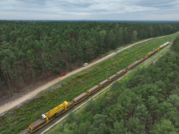 Radzice, Tomaszów Mazowiecki, PUN, maszyna, LK22, prace utrzymaniowe