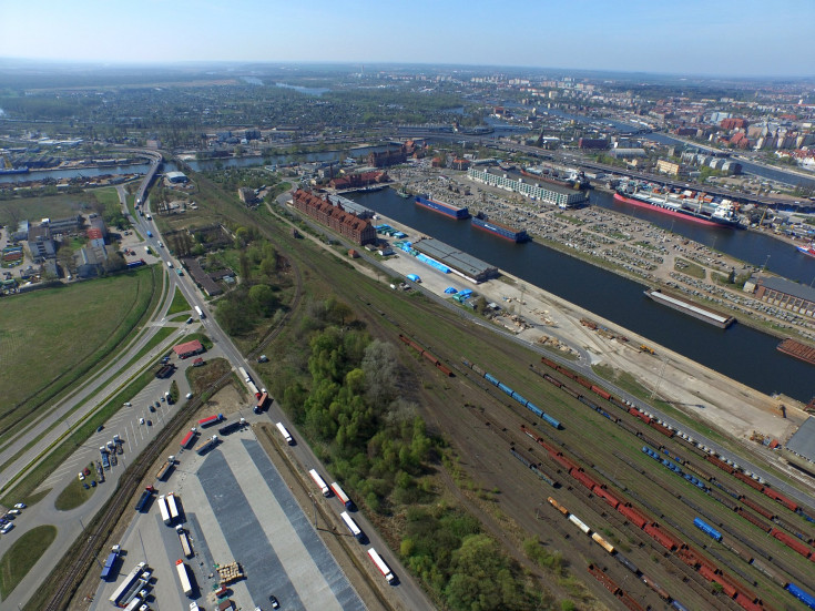 nowy wiadukt, port Świnoujście, Szczecin Port Centralny, transport towarowy, Morze Bałtyckie, nowy tor, nowy  most