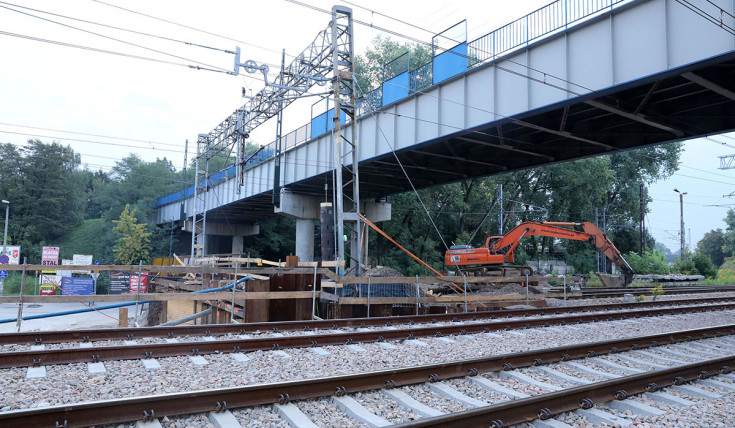 Kraków, CEF, E30, aglomeracja krakowska, wiadukt kolejowy, remont wiaduktu, Prądnicka