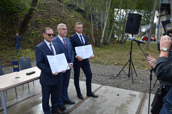 nowy przystanek, briefing prasowy, nowa infrastruktura, Program Przystankowy, Skubiszyński Mirosław, Sosnowiec Centrum Handlowe - Jęzor