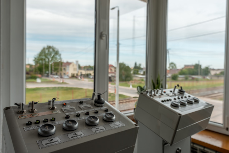 nastawnia, SRK, Hajnówka, KPO, urządzenie