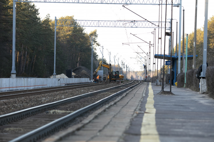 LK1, Częstochowa, Zawiercie, nowy przystanek, prace budowlane, Żarki Letnisko