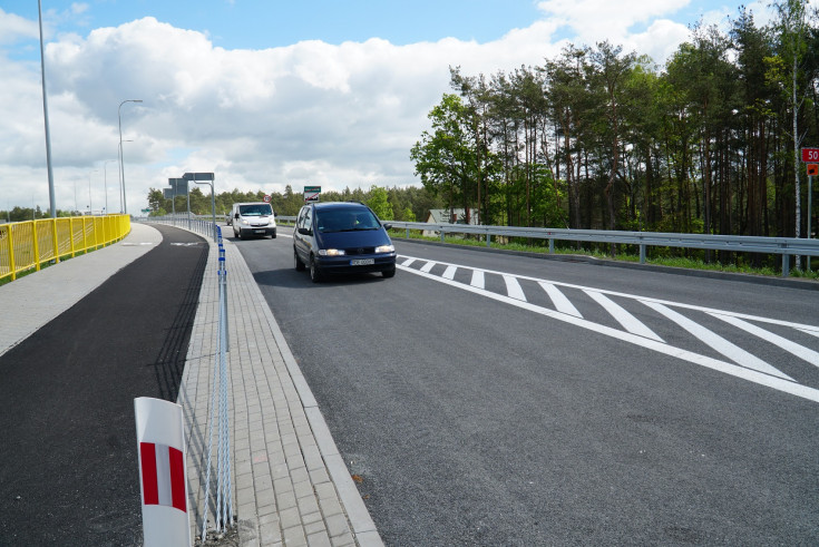 Rail Baltica, ścieżka rowerowa, wiadukt drogowy, Topór, nowy wiadukt drogowy