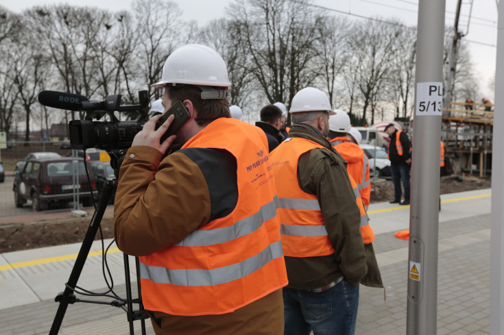 E75, Rail Baltica, CEF, Małkinia, briefing prasowy