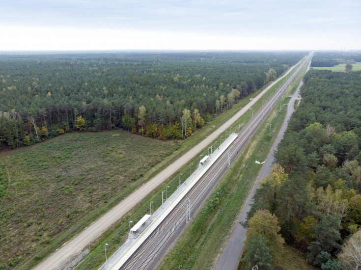 E75, Rail Baltica, CEF, nowy przystanek, Zaręby Kościelne