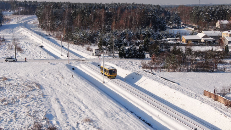 LK182, nowa infrastruktura, pociąg pasażerski, kolej na lotnisko, Pyrzowice Lotnisko