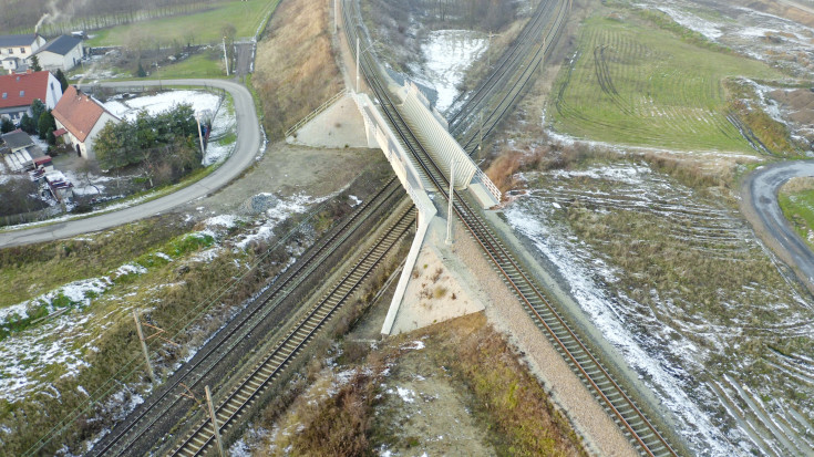 POIiŚ 2014-2020, pociąg, wiadukt kolejowy, Toszek Północ, Rudziniec Gliwicki, Pisarzowice