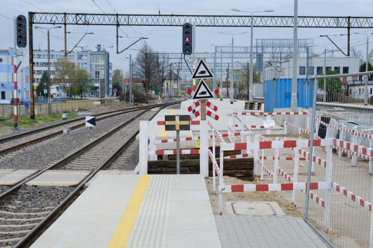 Poznań, E59, przejście podziemne, stacja, CEF, Leszno, budowa wiaduktu