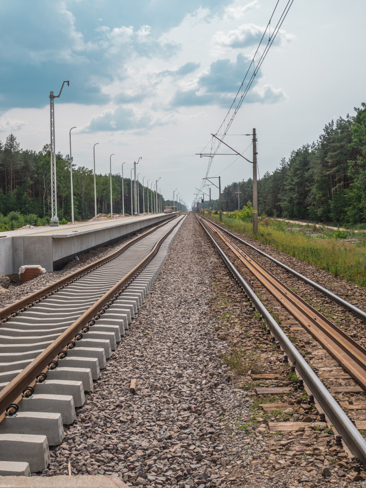 E75, Rail Baltica, CEF, Zaręby Kościelne