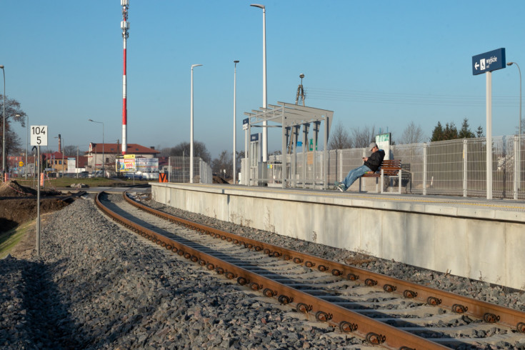 nowy przystanek, LK219, Pisz Wschodni, nowa infrastruktura pasażerska