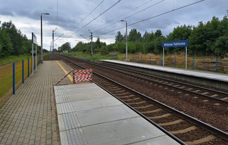 LK1, Wiedenka, nowa infrastruktura, 160 km/h, nowy peron, podniesienie prędkości, Widzów Teklinów