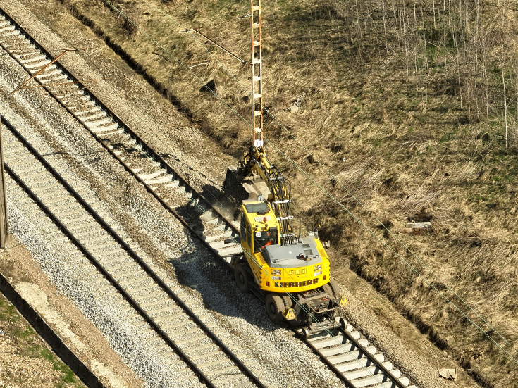 tor, PUN, wymiana nawierzchni, prace utrzymaniowe, Dąbrowa Górnicza, LK154, Przemiarki