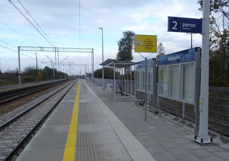 nowy przystanek, LK22, nowy peron, podniesienie prędkości, Wieniawa