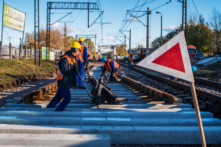 modernizacja, POIiŚ 2014-2020, rozjazd, Bydgoszcz Czyżkówko