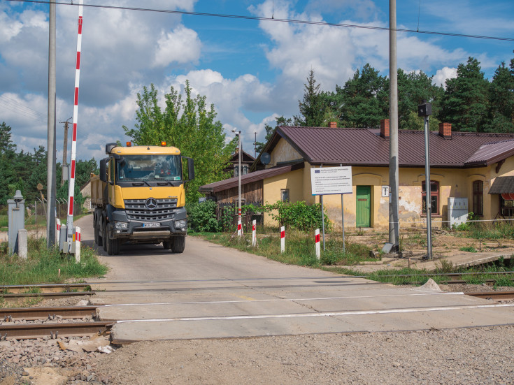 E75, Rail Baltica, CEF, Zaręby Kościelne