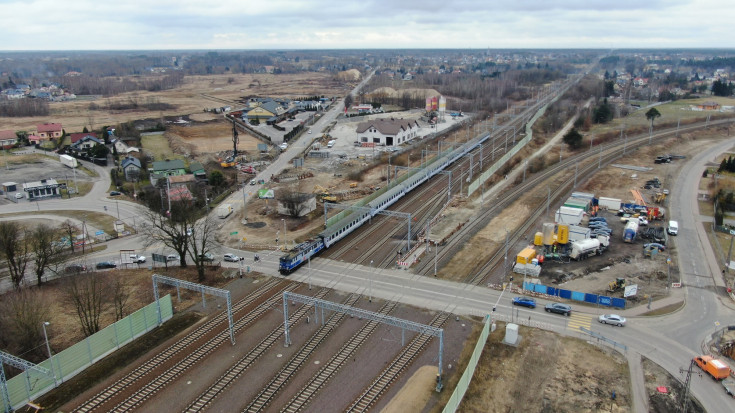 Tłuszcz, E75, Rail Baltica, prace budowlane, nowy wiadukt, nowa infrastruktura