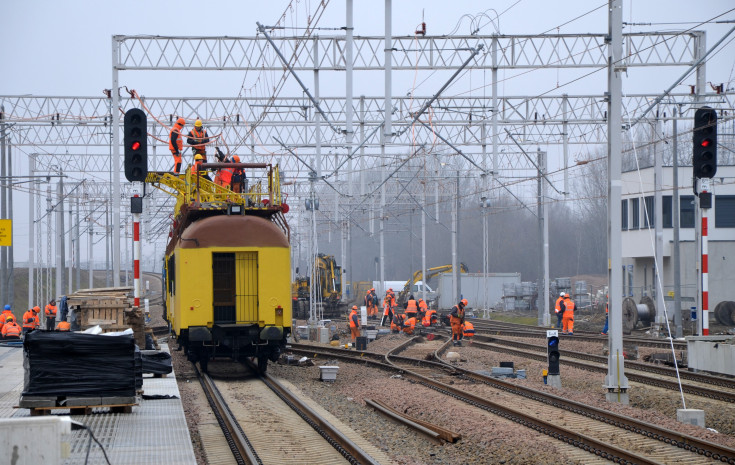 warszawska linia średnicowa, Warszawa Główna, nowa sieć trakcyjna, nowa stacja, prace torowe, nowa infrastruktura