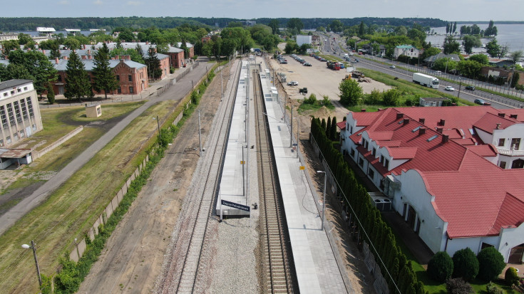 stacja, dworzec kolejowy, nowa infrastruktura, LK28, powrót pociagów, Zegrze Południowe, zalew