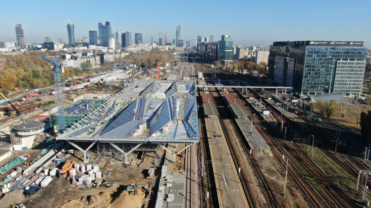 Warszawa Zachodnia, linia średnicowa, warszawska linia średnicowa, przebudowa peronu, Budimex