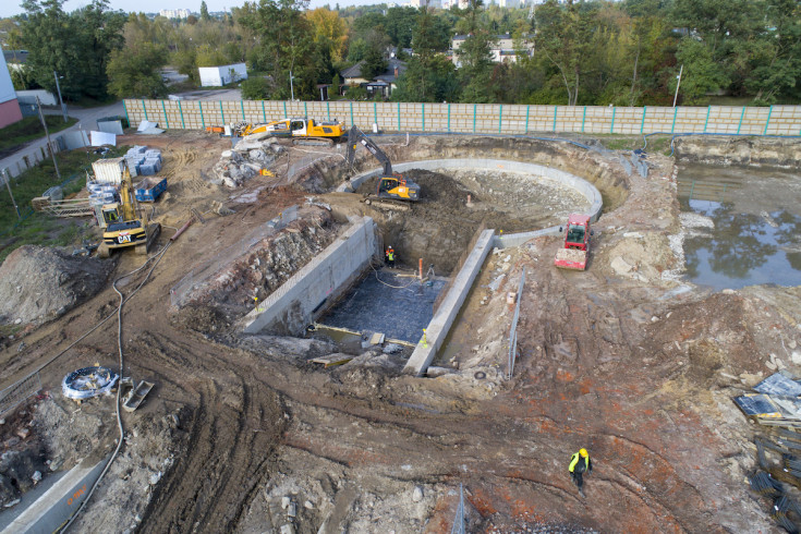 tunel średnicowy, Łódzki Węzeł Kolejowy, TBM, www.tunel-laczypolske.pl, komora startowa