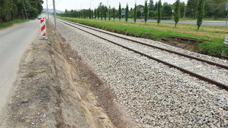 maszyna, nowa infrastruktura pasażerska, Wadowice, Andrychów, LK117, prace na linii