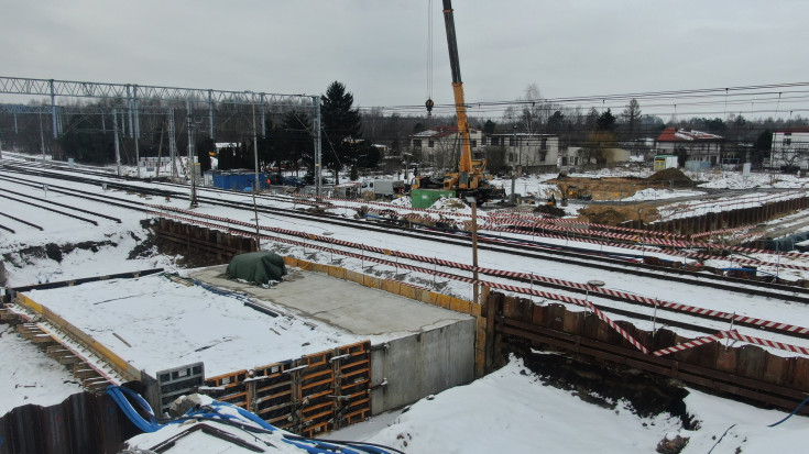 prace budowlane, nowy wiadukt, nowa infrastruktura, Gałków