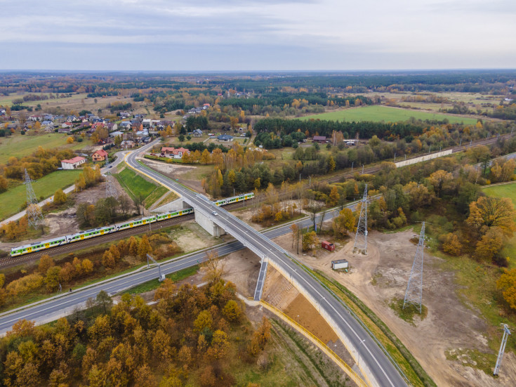 Rail Baltica, Łochów, nowa infrastruktura, nowy wiadukt drogowy