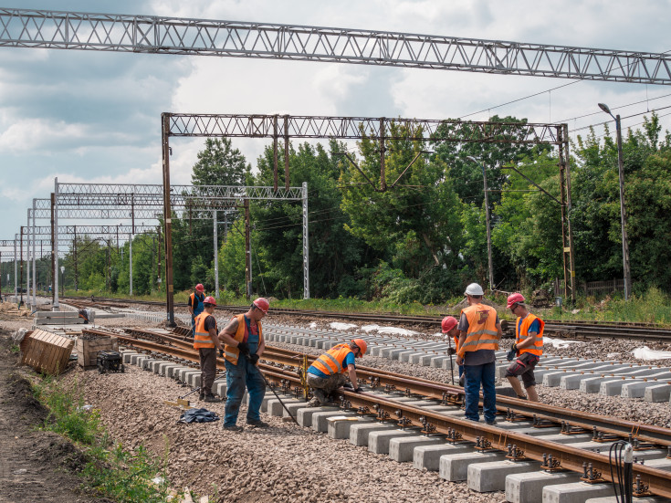 E75, Rail Baltica, CEF, Małkinia