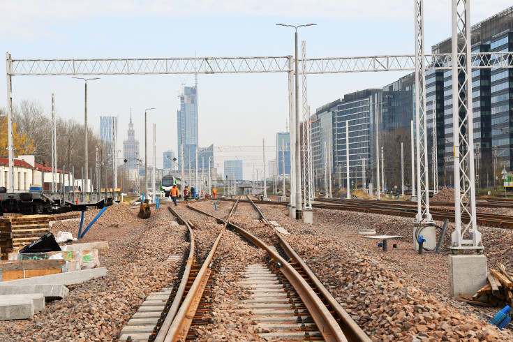 stacja, Warszawa Zachodnia, linia średnicowa, warszawska linia średnicowa, przebudowa peronu, Budimex