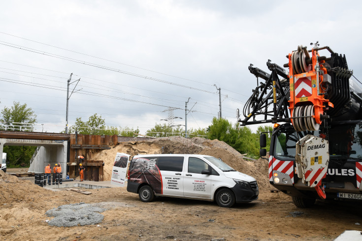 E65, warszawski węzeł kolejowy, nowy przystanek, Warszawa Targówek