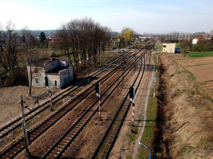 LK8, nowy wiadukt, Zastów, nowy tor