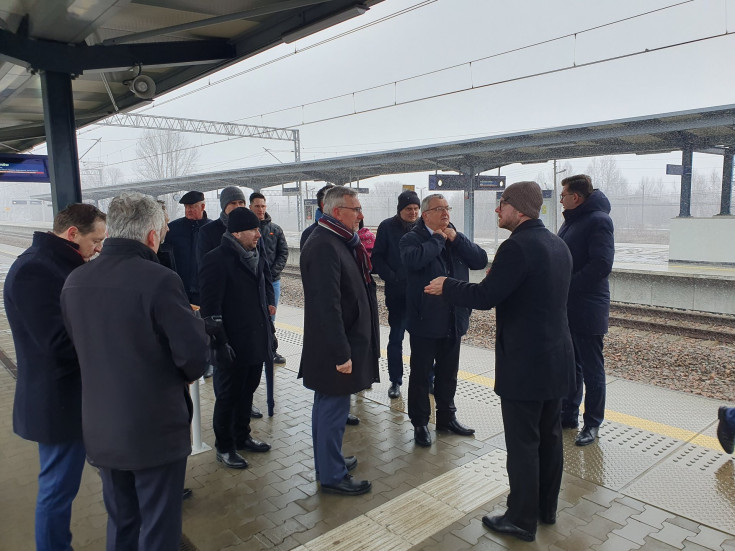 stacja, E30, Kraków Bieżanów, Adamczyk Andrzej, briefing prasowy, nowa infrastruktura, Skubiszyński Mirosław