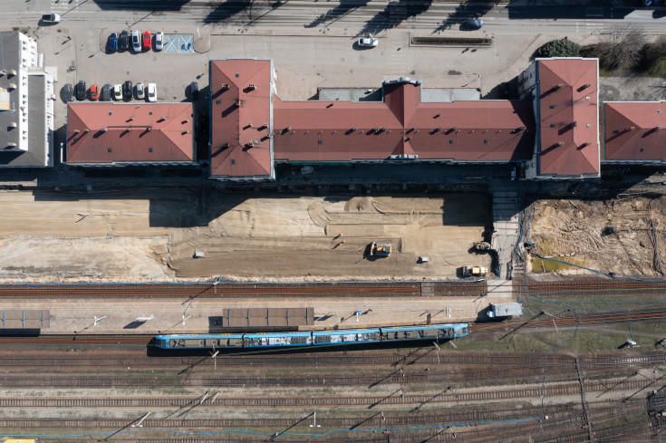 CEF, śląskie, modernizacja stacji, maszyna, Czechowice-Dziedzice, nowy  most, Zabrzeg, Goczałkowice-Zdrój