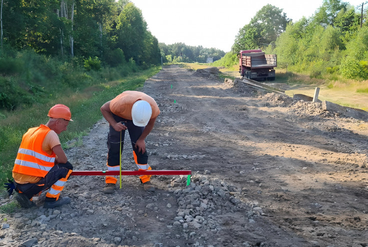 LK25, nowy przystanek, prace budowlane, nowa infrastruktura, program budowy 200 przystanków kolejowych, Tomaszówek