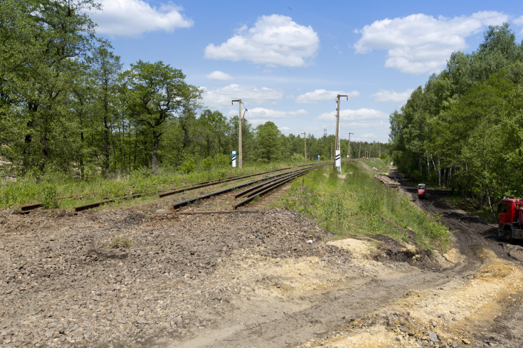 Trzebinia, Oświęcim, LK93, Czechowice-Dziedzice, prace na linii