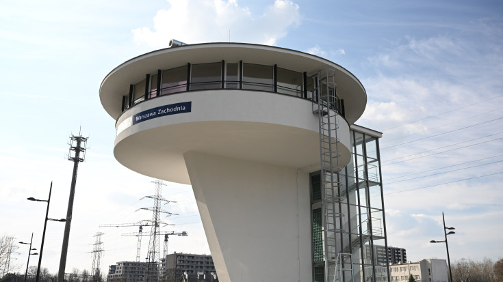 Warszawa Zachodnia, zabytek, nastawnia, Grzybek