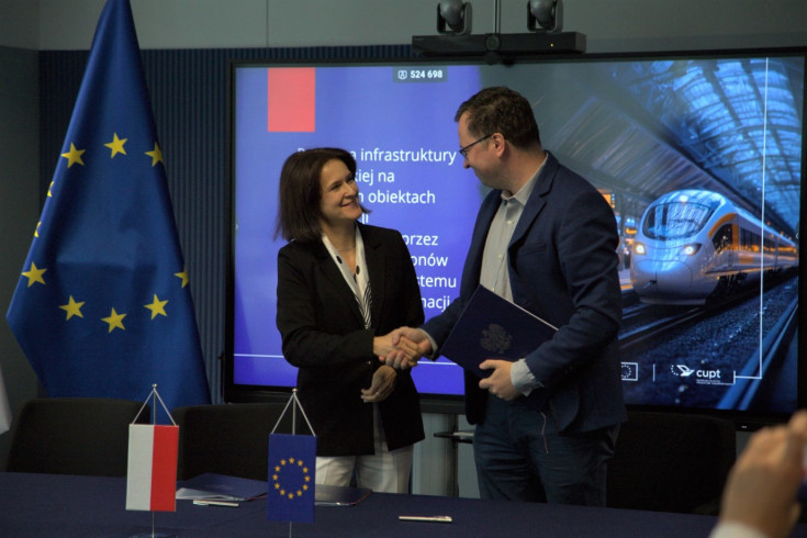 Kraków, CUPT, tunel, LK8, dofinansowanie unijne, podpisanie umowy, przystanek, Lech Joanna, Mochocki Marcin, Warszawa Ursus Północny