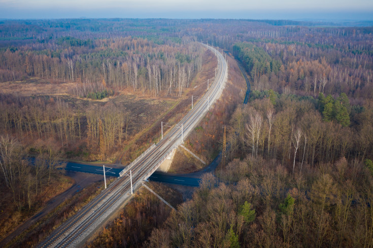 POIiŚ 2014-2020, Toszek Północ, Rudziniec Gliwicki, nowy wiadukt kolejowy, DK94