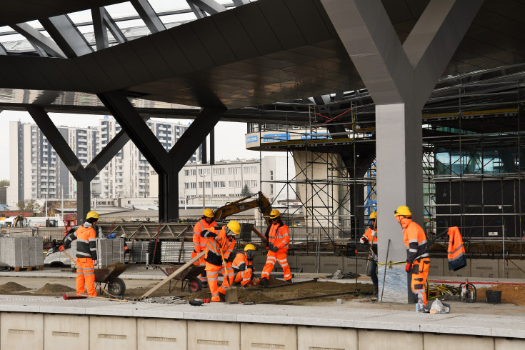 stacja, Warszawa Zachodnia, linia średnicowa, warszawska linia średnicowa, przebudowa peronu, Budimex