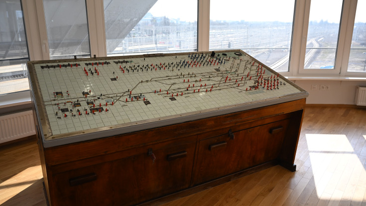 Warszawa Zachodnia, zabytek, nastawnia, Grzybek