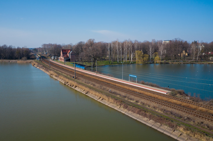 CEF, śląskie, Czechowice-Dziedzice, prace na linii, Zabrzeg, LOTC, śląski węzeł kolejowy, most na Wiśle