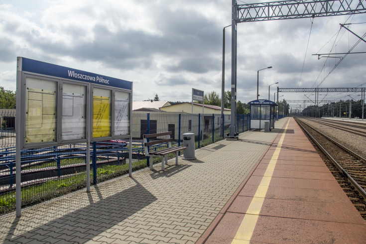 CMK, Włoszczowa Północ, Centralna Magistrala Kolejowa