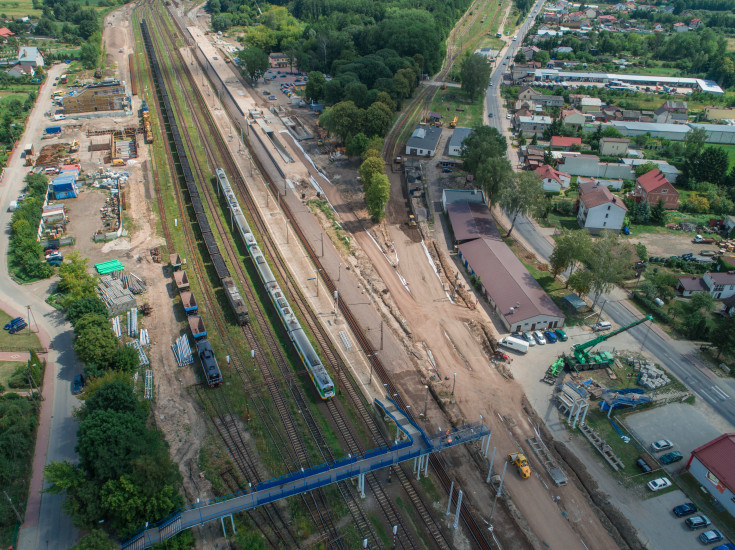 E75, Rail Baltica, CEF, Małkinia