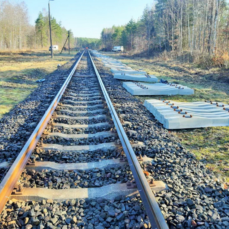 Chojnice, Kościerzyna, nowa infrastruktura, nowe podkłady