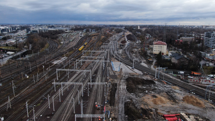 Warszawa Zachodnia, linia średnicowa, warszawska linia średnicowa, Budimex, WWK, nowy peron