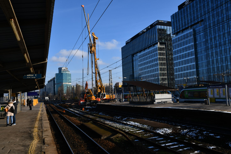 Warszawa Zachodnia, warszawski węzeł kolejowy, linia średnicowa, warszawska linia średnicowa, Budimex