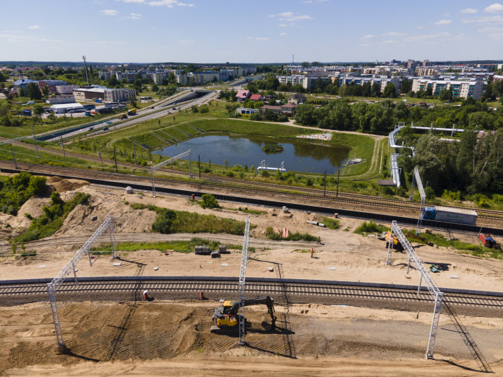 E75, Rail Baltica, CEF, Białystok Zielone Wzgórza